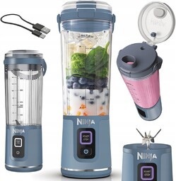 Blender przenośny Ninja Blast BC151EUNV niebieski