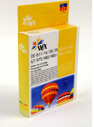 Tusz Wox Yellow BROTHER LC980Y/LC985Y/LC1100Y zamiennik LC-980Y /