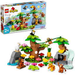 LEGO DUPLO, klocki Dzikie zwierzęta Ameryki Południowej, 10973