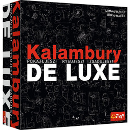 Gra Kalambury De Luxe Trefl Pokazujesz rysujesz zgadujesz