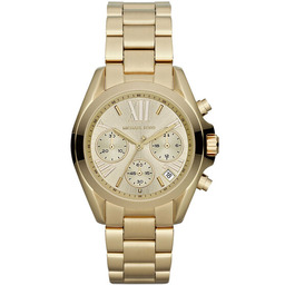 Zegarek Michael Kors Mini Bradshaw MK5798 Złoty