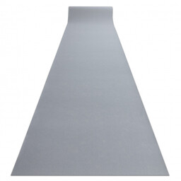 Chodnik RUMBA podgumowany, jednokolorowy szary 120 cm 120x100