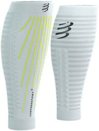 COMPRESSPORT Opaski kompresyjne na łydki R2 AERO white/safe