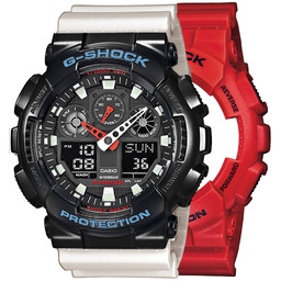G-SHOCK SET GA-100B-4AER + BEZEL 10514393 + PASEK