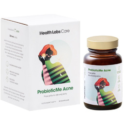 Health Labs Care, Probioticme Acne, Probiotyk Z Cynkiem,