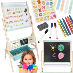 KX3080 Tablica magnetyczna kredowa dwustronna LUL