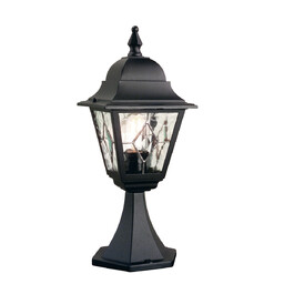 Elstead Lighting Latarenka stojąca Norfolk NR3-BLK Elstead witraż