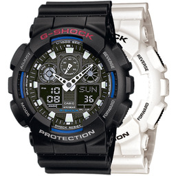 G-SHOCK SET GA-100B-7AER + BEZEL 10378531 + PASEK