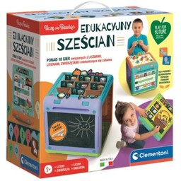 CLEMENTONI Zabawka edukacyjna Uczę się bawiąc Edukacyjny sześcian