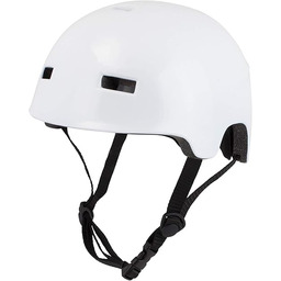 Funbee dziecięcy biały kask dla dorosłych, wielokolorowy,