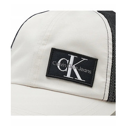 Calvin Klein czapka z daszkiem beżowy rozmiar uniwersalny