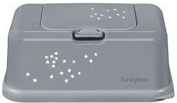 Funkybox, Pojemnik na chusteczki, Little Star, Grey