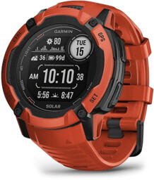 Smartwatch GPS GARMIN Instinct 2X Solar Czerwony 010-02805-01