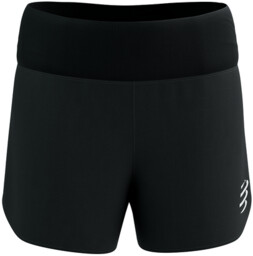 COMPRESSPORT Spodenki biegowe damskie PERFORMANCE SHORT black