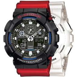 G-SHOCK SET GA-100B-7AER + BEZEL 10378531 + PASEK
