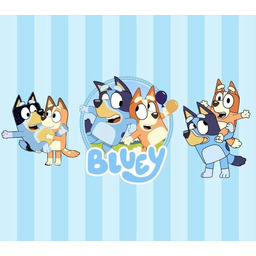 PUZZLE BLUEY BLU PIESEK A3 252 el