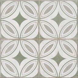 Gres szkliwiony TOSCARIA CHARM green mat 42x42 gat.