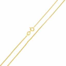 Złoty łańcuszek kostka 50cm LA.00886 pr.585