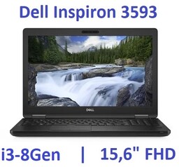 Dell Inspiron 3593 i3-8145U 8GB 256SSD 15,6" FHD
