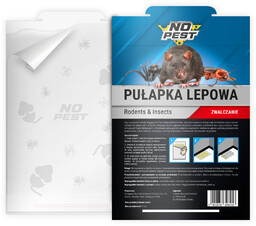 Silna pułapka na pluskwy, karaluchy, rybiki z klejem.