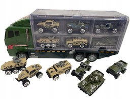 TRANSPORTER CIĘŻARÓWKA TIR LAWETA 6x AUTA WOJSKOWE