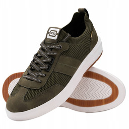 Sneakersy męskie wsuwane oliwkowe V2 OM-FOSL-0154 40