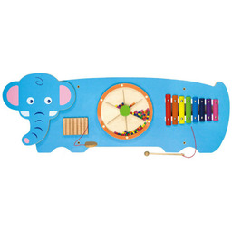 Viga, układanka edukacyjna na ścianę Słoń