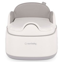 SUN BABY Nocnik B13.005.0.1 Biało-szary