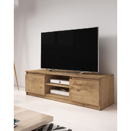 Mała szafka RTV 120 cm Dingo kasztan (LOWDIN120XX)