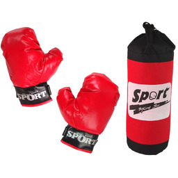 Zestaw Bokserski Worek Rękawice Bokserskie Boxing Set