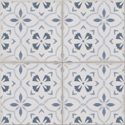 Gres szkliwiony TOSCARIA PATH blue mat 42x42 gat.