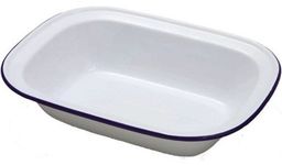ibili Blanca półmisek prostokątny/głęboki 22 cm ze stali