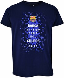 FC Barcelona Cotton tee Logo Koszulka Unisex Dorosły