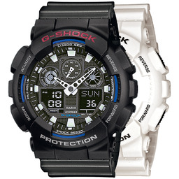 G-SHOCK SET GA-100B-7AER + BEZEL 10378531 + PASEK