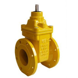Zasuwa klinowa kołnierzowa DN150 GAZ F4 PN16 NBR