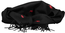 RALPH LAUREN CZARNY SZAL MĘSKI