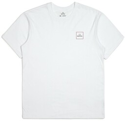 koszulka BRIXTON - Alpha Block S-S Tlrt White