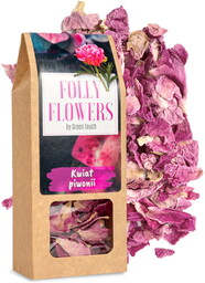 Płatki piwonii kwiaty jadalne piwonia 10g