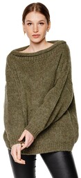 Pakamera Sweter krótki UNDERWORLD oliwkowy