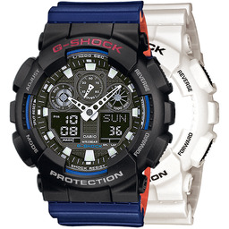 G-SHOCK SET GA-100B-7AER + BEZEL 10378531 + PASEK