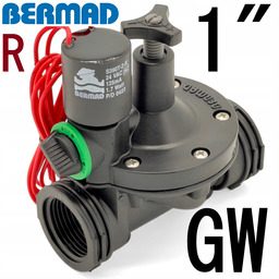 Elektrozawór Bermad 1" Gw 24V regulacją przepływu