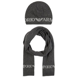 Emporio Armani Oryginalny Komplet Czapka + Szalik