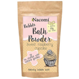 NACOMI_Bubble Bath Powder puder do kąpieli Sweet Raspberry