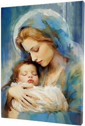 Obraz religijny Matki Boskiej - Odkryj piękno wiary