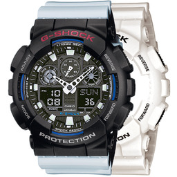 G-SHOCK SET GA-100B-7AER + BEZEL 10378531 + PASEK
