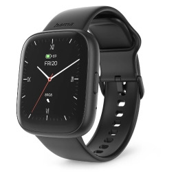 Hama 4000 Funkcje AI 46mm Czarny Smartwatch