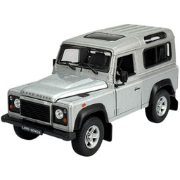 Welly Land Rover Defender Srebrny 1:24 Samochód Nowy