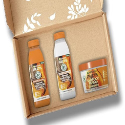 Garnier Fructis Pack Hair Food Papaya Szampon, odżywka