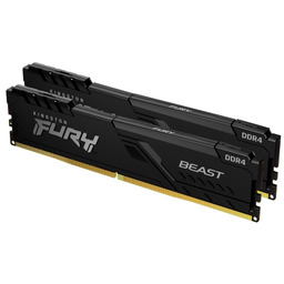 MEMORY DIMM 16GB PC25600 DDR4/KIT2 KF432C16BBK2/16 KINGSTON