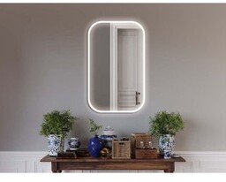 RUKE Lustro MODERN MIREN LED 50x80 cm
